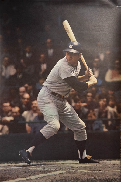 1968 Sports Illustrated Mickey Mantle Poster 24x36
