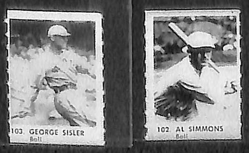 Lot of 9 1920-30's Baseballs & Boxing Cards w. Gene Tunney