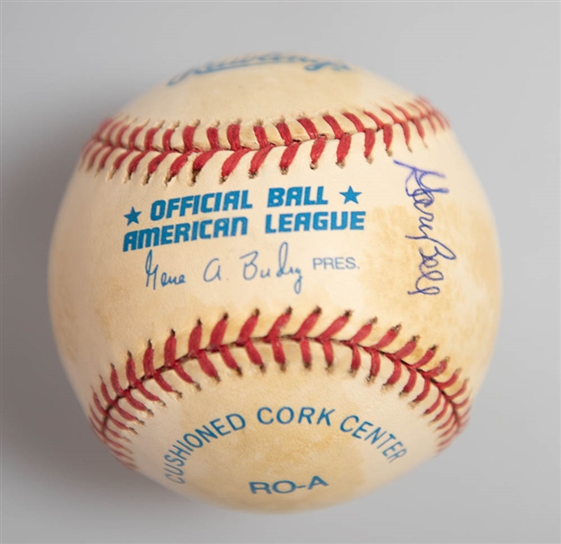Lot of (2) Boston Red Sox AL Champs Team Signed Baseballs (1967 and 1975)  - JSA Auction Letter