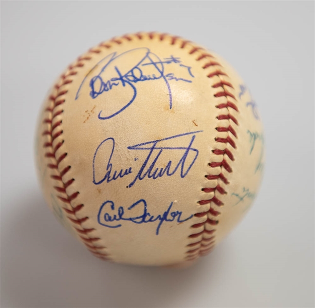 1971 Pittsburgh Pirates World Champion Team Signed Baseball (16 Autographs)  - JSA Auction Letter