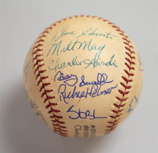 1971 Pittsburgh Pirates World Champion Team Signed Baseball (16 Autographs)  - JSA Auction Letter