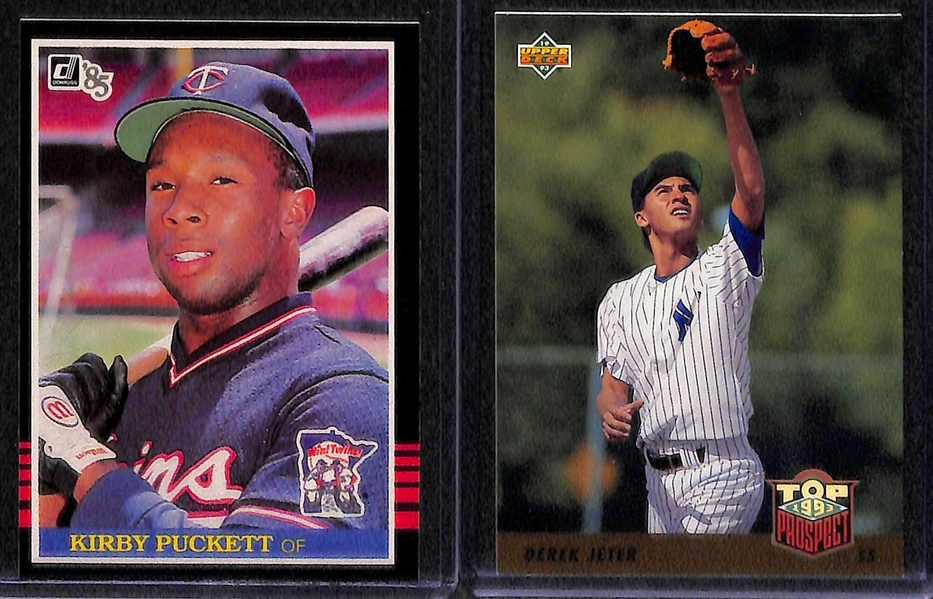 Lot 17 Baseball Stars Rookie Cards w. 1989 Upper Deck Ken Griffey Jr