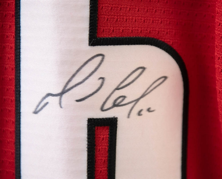 Mario Lemieux Signed Team Canada Nike Jersey  - JSA Auction Letter
