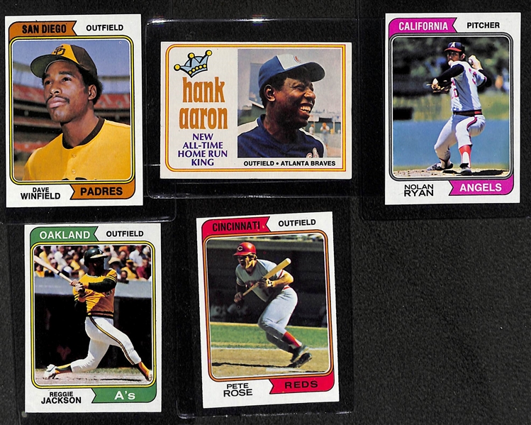 1974 Topps Baseball Card Complete Set w. Dave Winfield RC