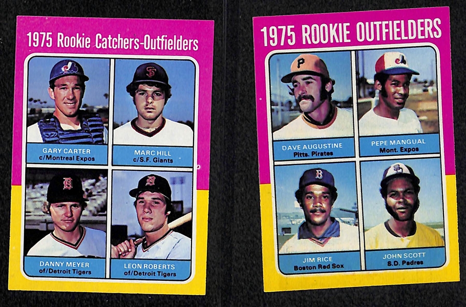 1975 Topps Baseball Card Complete Set w. George Brett & Robin Yount Rookie Cards