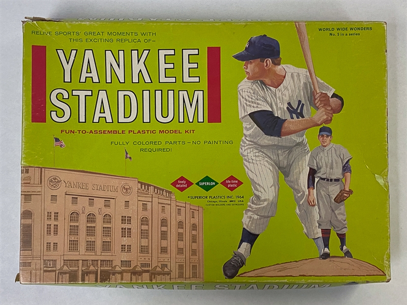 1964 Superior Plastics Yankee Stadium Model (New in Box)