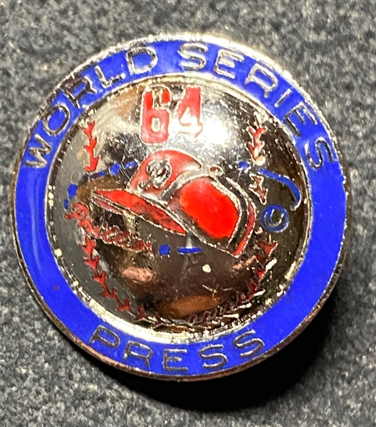 1964 Philadelphia Phillies Phantam World Series Press Pin