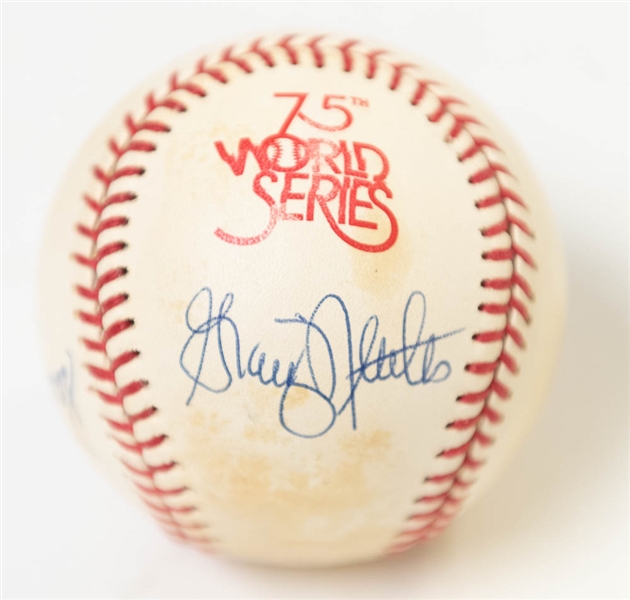 (2) Dual-Signed Baseballs: Al Kaline & Frank Howard on OAL Baseball;  Greg Nettles & Paul Blair (Yankees) on a 1978 WS Baseball - JSA Auction Letter