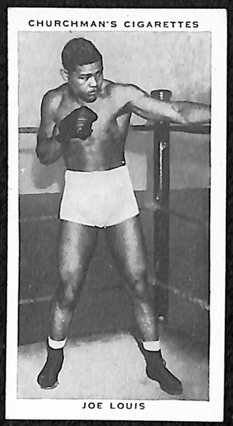 1938 Churchman's Boxing Personalities Complete Set of 50 w/ Joe Louis, Jack Johnson, Dempsey, Baer, Schmeling - JSA Auction Letter