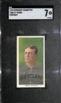 1909-11 T206 Cy Young Green Back (Portrait) Piedmont Back - SGC 7 