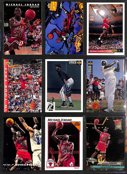 Lot of Over 240 Michael Jordan Cards (w/ Inserts)