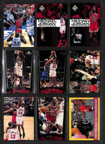 Lot of Over 230 Michael Jordan Cards (w/ Inserts)