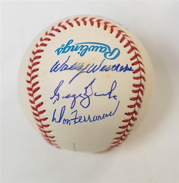Lot of (3) Orioles Partial Team Signed Baseballs (1954, 1955, and 1957) - JSA Auction Letter