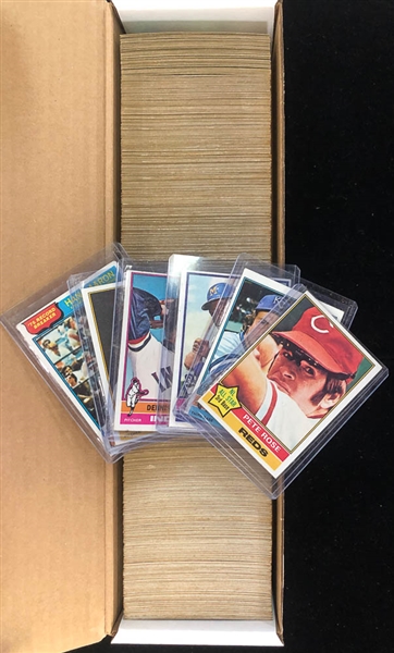 1976 Topps Baseball Complete Card Set w. Dennis Eckersley Rookie