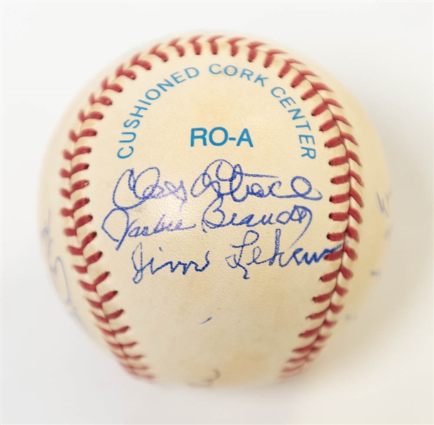 1962 Orioles Team Signed Baseball (13 Signatures) w/ Brooks Robinson, Boog Powell, Dick Williams, and 10 More! - JSA Auction Letter