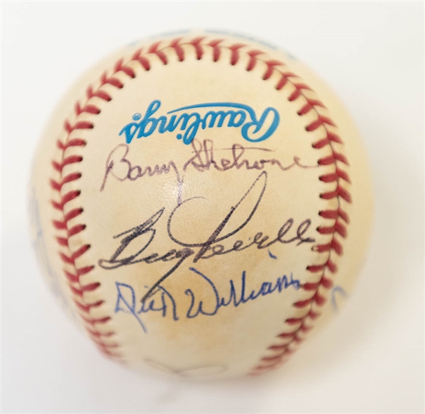1962 Orioles Team Signed Baseball (13 Signatures) w/ Brooks Robinson, Boog Powell, Dick Williams, and 10 More! - JSA Auction Letter