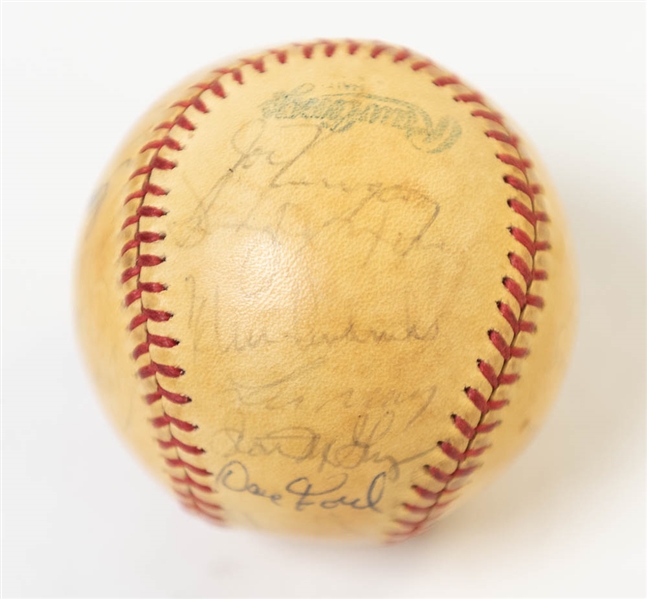 1978 Orioles Team Signed Baseball (26 Signatures) w/ Weaver, Hendricks, Ripken Sr., Dempsey, McGregor, and 21 More! - JSA Auction Letter