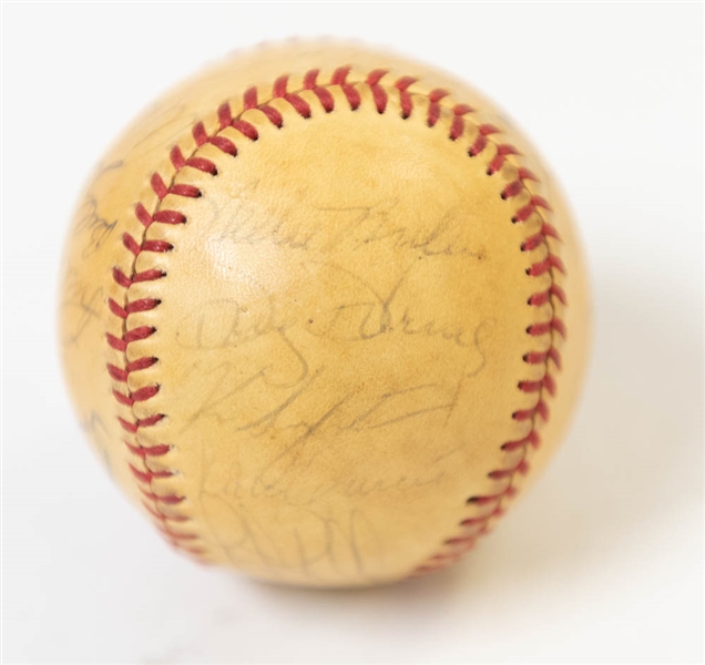 1978 Orioles Team Signed Baseball (26 Signatures) w/ Weaver, Hendricks, Ripken Sr., Dempsey, McGregor, and 21 More! - JSA Auction Letter