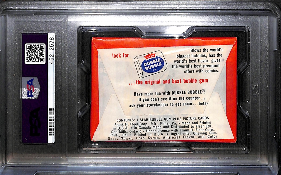 1965 Topps Three Stooges  Unopened Wax Pack PSA 7