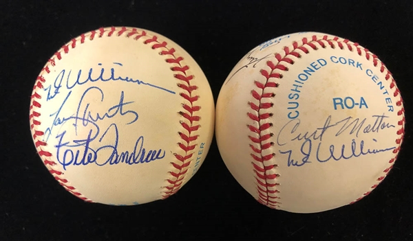 1988 & 1989 Baltimore Orioles Team Signed Baseballs - JSA Auction Letter