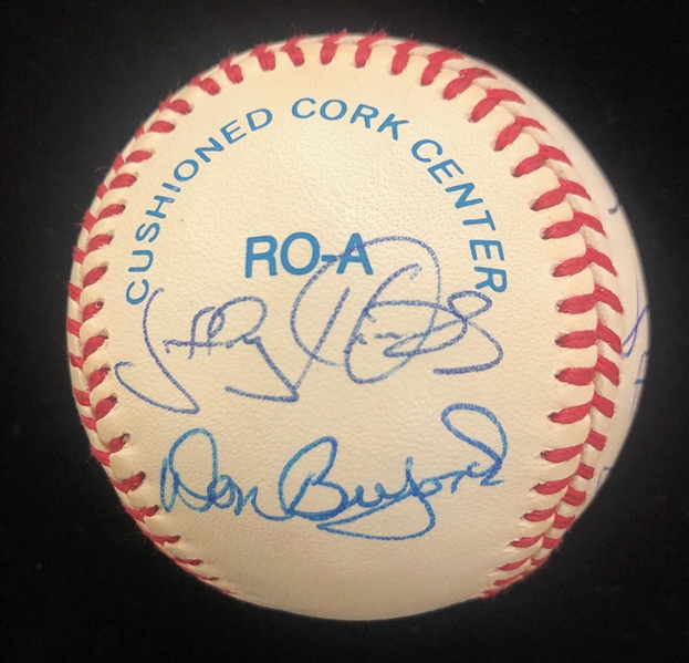Lot of 3 Orioles Team Signed Baseballs 1994-1996 - JSA Auction Letter