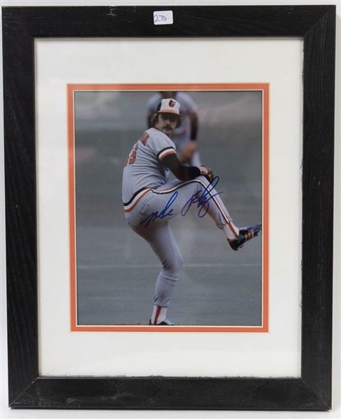 Lot of 3 Orioles Signed & Framed Photos w. Ripken & Murray - JSA Auction Letter