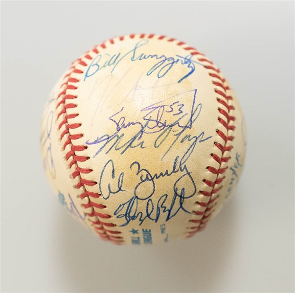 Baltimore Orioles 1984-1985 Team Signed Baseballs - JSA Auction Letter