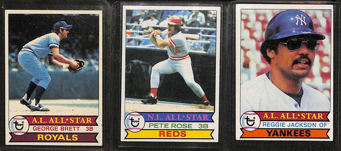 1979 Topps Baseball Complete Card Set w. Ozzie Smith Rookie
