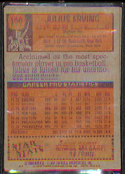 1978-79 Topps Basketball Complete Card Set