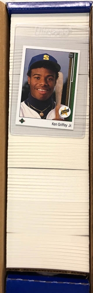  1989 Upper Deck Baseball Complete Set w. Griffey Jr Rookie Card