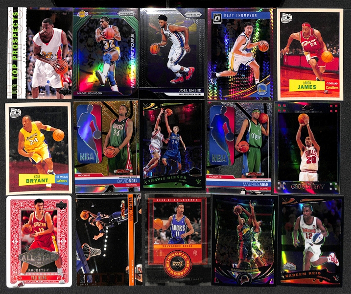 3-Row Box of Basketball Cards w/ Lebron Rookie, Michael Jordan, Shaq, Kobe, + (Mostly Past 20 Years) 