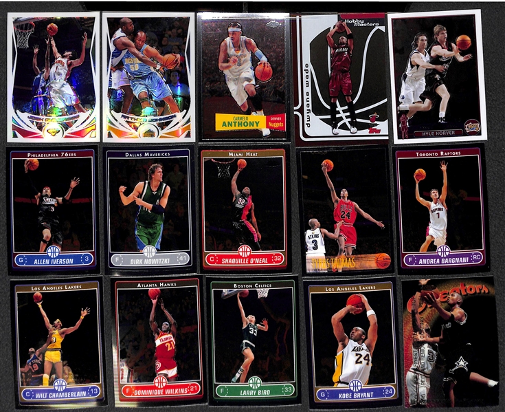 3-Row Box of Basketball Cards w/ Lebron Rookie, Michael Jordan, Shaq, Kobe, + (Mostly Past 20 Years) 
