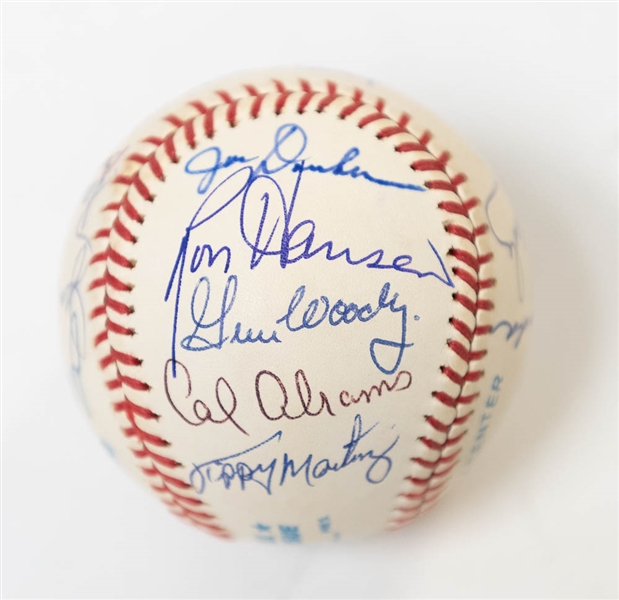 Lot of 3 Orioles Team Signed Baseballs 1966/1969/All Time Team - JSA Auction Letter