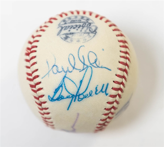 Lot of 3 Orioles Team Signed Baseballs 1966/1969/All Time Team - JSA Auction Letter
