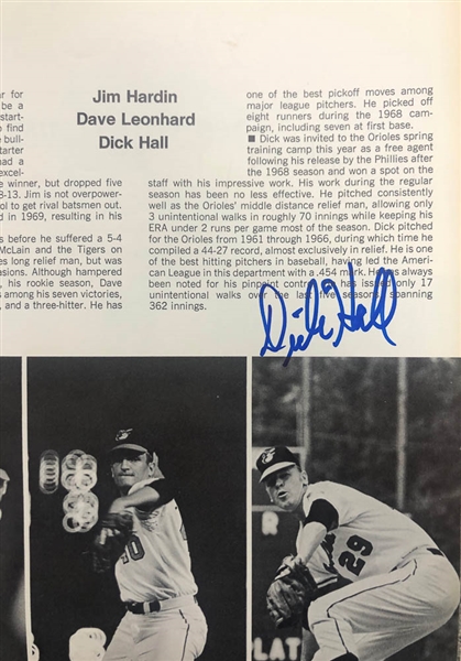 Lot of 2 1969 Mets VS Orioles Signed World Series Programs w. Brooks Robinson - JSA Auction Letter