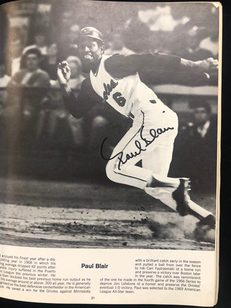 Lot of 2 1969 Mets VS Orioles Signed World Series Programs w. Brooks Robinson - JSA Auction Letter