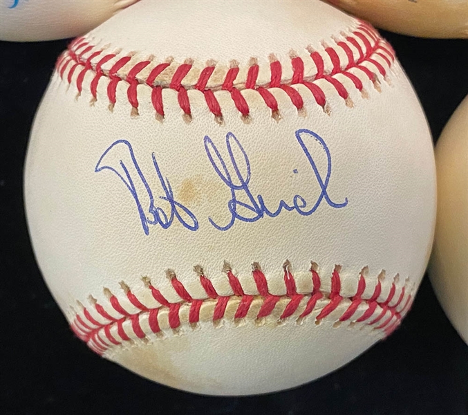Lot of 5 Orioles Multi Signed Baseballs (1970s-1980s) - JSA Auction Letter