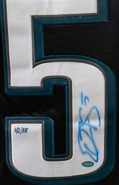 Reebok size 48 Philadelphia Eagles #5 Donovan McNabb jersey signed by McNabb - JSA Auction Letter