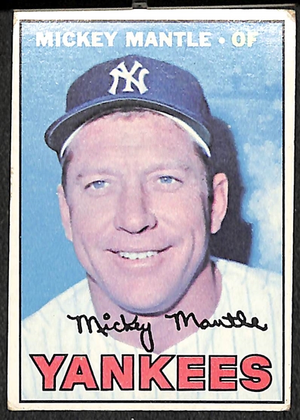 1967 Topps Mickey Mantle Card #150