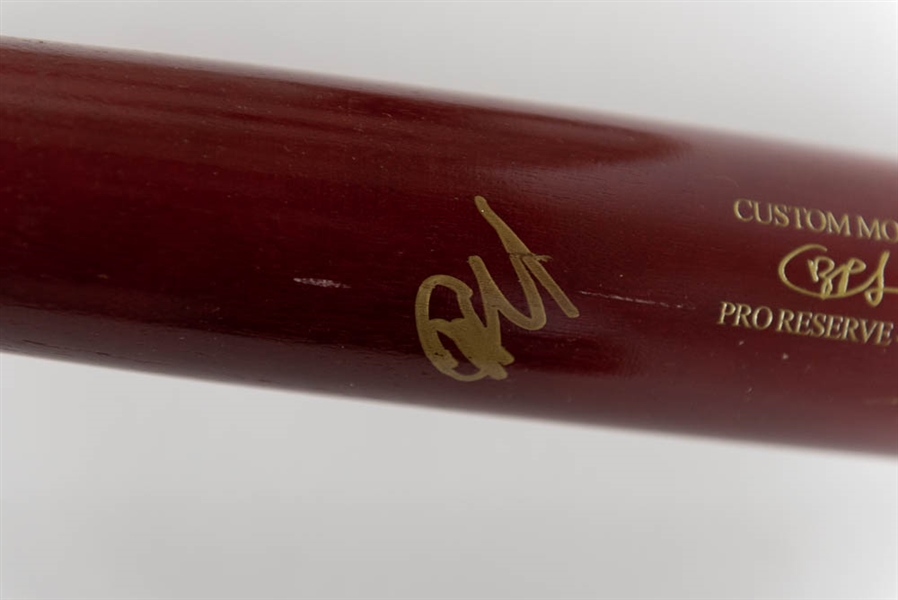 JP Crawford Signed Game Model Victus Baseball Bat - MLB COA