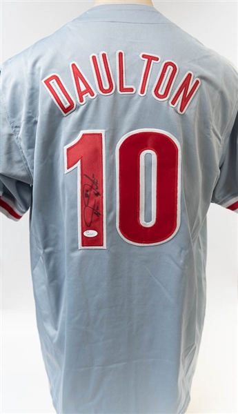Darren Daulton Signed Phillies Jersey (JSA)