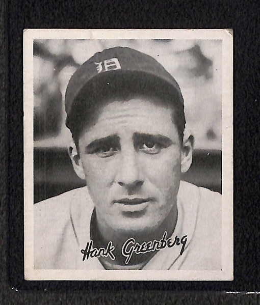 Hank Greenberg Lot (1936 Goudey and 1941 Double Play)