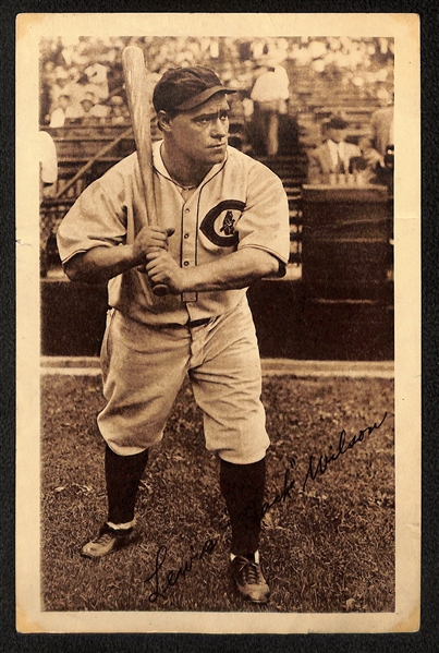 Lot of (5) Rare 1931 Chicago Cubs Picture Pack Premiums w/ Hack Wilson (HOF), Riggs Stephenson, Ed Baecht, Arthur John Teachout, Johnny Moore.