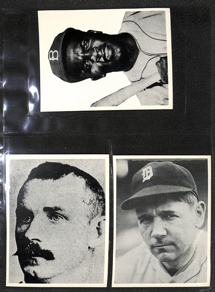 Lot of Over 60 1974 Capital Publishing Old Timer Photo Cards w/ Babe Ruth, Ty Cobb, Lou Gehrig