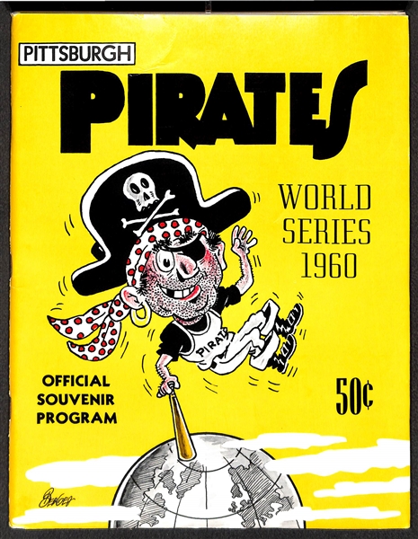 Unscored 1959 World Series Official Program (Pirates vs. Yankees) - VG-EX (Pirates Team Cover)