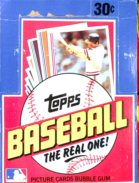 1982 Topps Baseball Unopened Wax Box - Potential for Cal Ripken Rookie Card!
