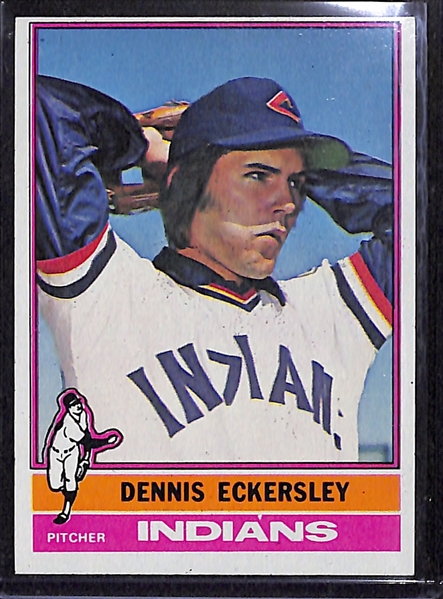1976 Topps Baseball Complete Set w. Dennis Eckersley Rookie Card
