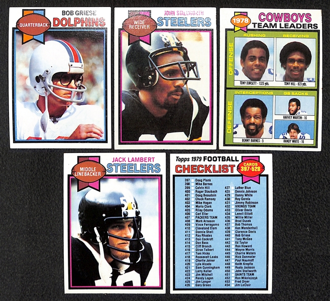 1979 Topps Football Complete Set w. Earl Campbell Rookie Card