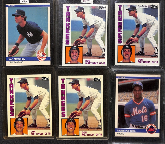 Lot of (65) Baseball Rookie Cards w. 1974 Dave Winfield Rookie Card