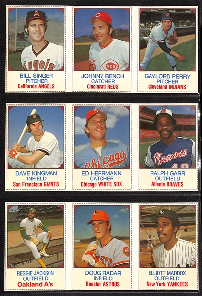 1975 Hostess Partial Panel Set (All Panels Cards 1 - 117) - 117 of 150 Cards in the Set